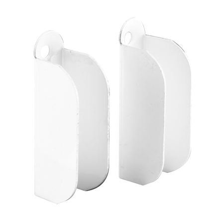 PRIME-LINE 3/8 in. Widow Screen Top Hanger, White 6 Pack PL 8106